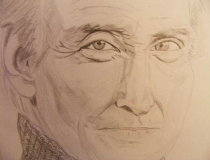 Drawing of Charles Dance