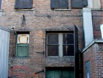 Photograph of brick building by Christy McDougall