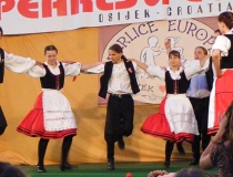 Hungarian folk dancing