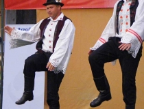 Hungarian folk dancing