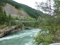Kootenai Falls Swinging Bridge