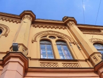 Beautiful buildings in Osijek.