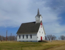 A South Dakota country church