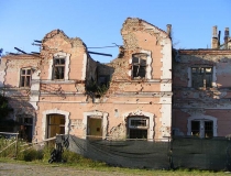 War damage in Vukovar Croatia